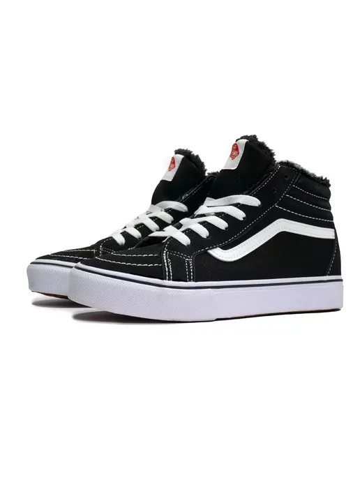 Зимние кеды UA SK8-HI черные