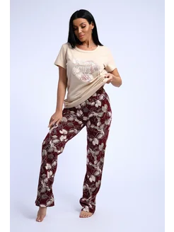 Домашний костюм с брюками